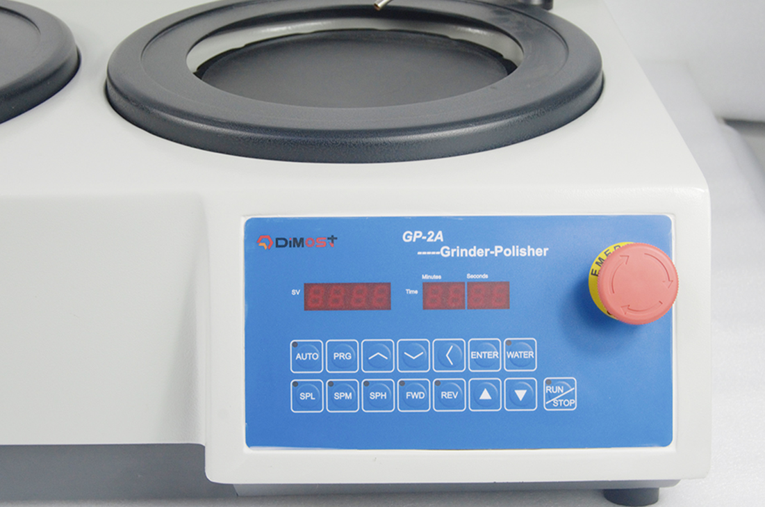 Metallographic sample polishing machine